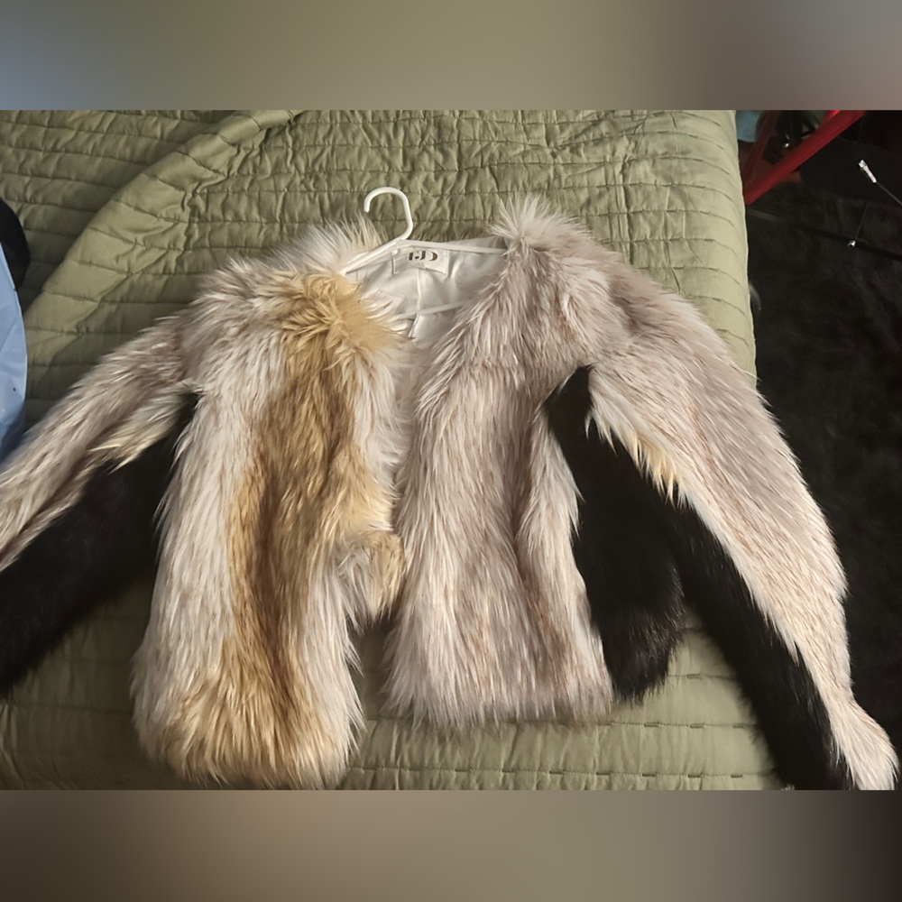Fur faux fur coat from revolve